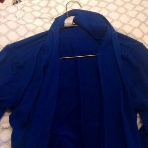 Fig & blu cardigan sweater